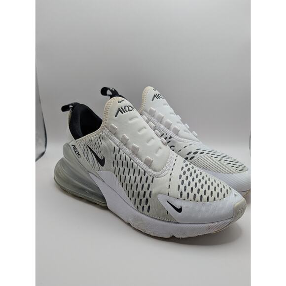 Nike Women’s Air Max 270 White/Black Lifestyle Sneakers - Picture 3 of 7
